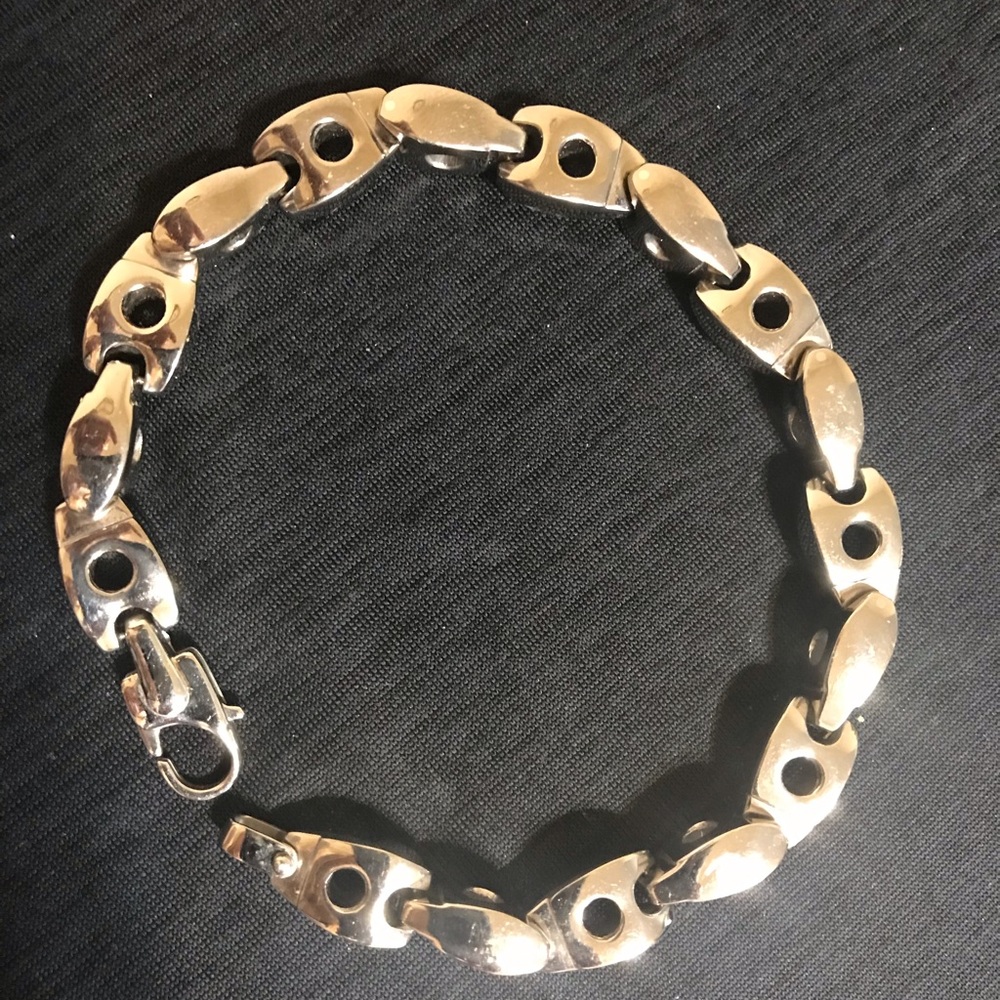 9” stainless steel